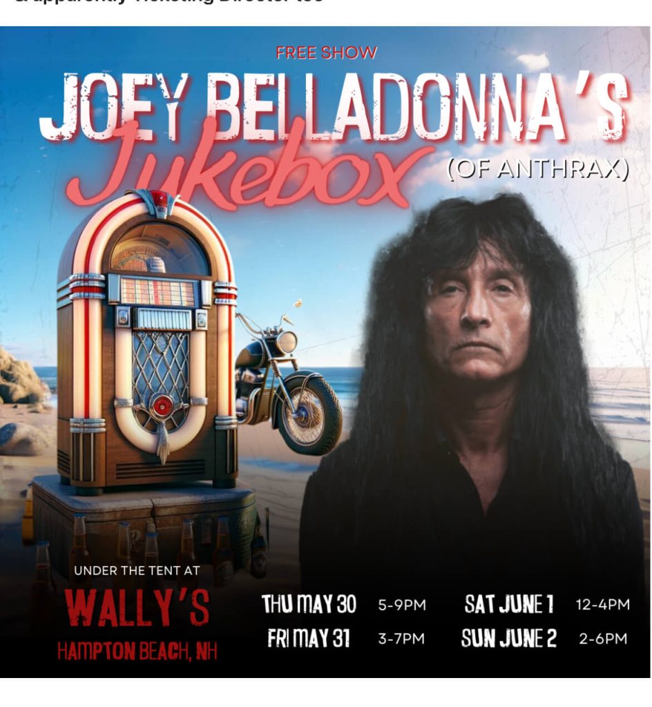 joey-belladonna's-jukebox-poster-usa